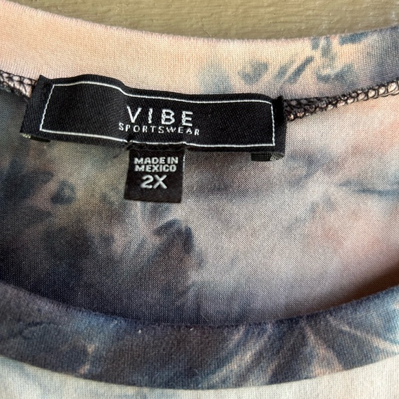 VIBE dress tie dye plus Sz 2X - Picture 4 of 4